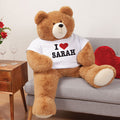 4 Ft. Big Hunka Love I HEART You T-Shirt Bear